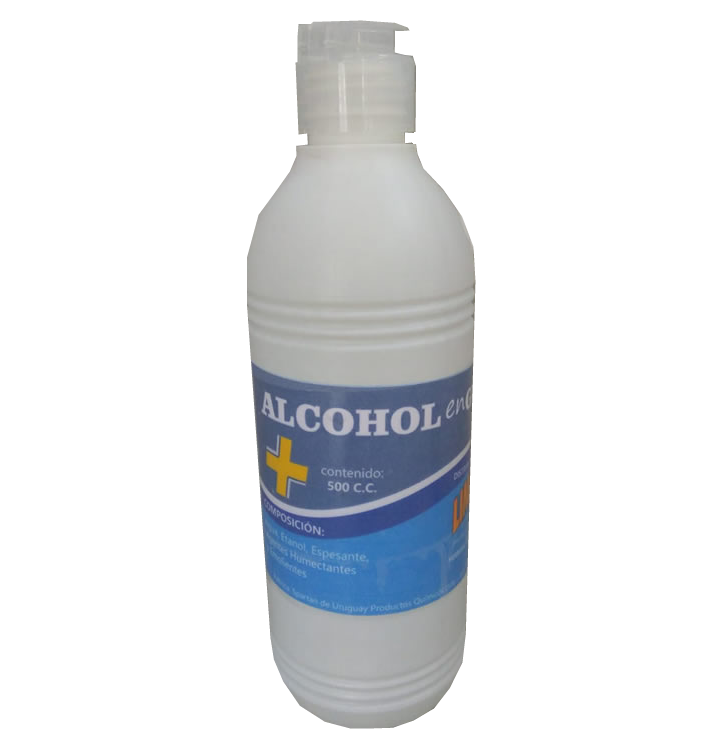 Alcohol gel 500 cc